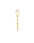 14K geelgoud hanger slang 4025675