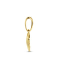 14K geelgoud hanger schelp 4025834