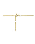 14K geelgoud collier kruis 40 - 42 - 44 cm 4025923