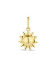 14K geelgoud hanger zon 4026056