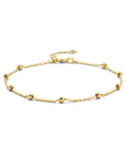 14K Geelgoud Armband Bolletjes 2,5 Mm 16 - 17,5 - 19 Cm 4026530