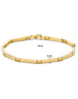 14K Geelgoud Armband Choker 3,0 Mm 19 Cm Poli/Mat 4026645