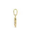 14K geelgoud hanger levensboom zirkonia 4026806