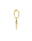 14K geelgoud hanger hart 4028290