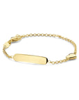 14K Geelgoud Graveerarmband Hart Plaat 3,5 mm 4028926