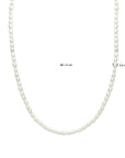 14K geelgoud collier parels 3,2 mm 40 + 5 cm 4028711