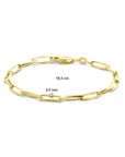 14K Geelgoud Armband Closed Forever 4,5 mm Massief 4028817