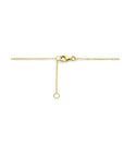 14K geelgoud collier natuurlijke kleurstenen 42 - 45 cm 4028859