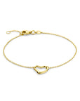 14K Geelgoud Armband Hart 17 - 19 Cm 4029633