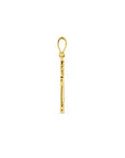 14K geelgoud hanger kruis 4029761