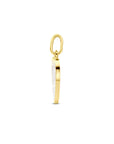 14K geelgoud hanger hartje parelmoer 4030221