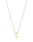 14K geelgoud collier parel 42 + 3 cm 4031845