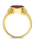 14K Geelgoud Ring Granaat 4032169