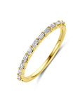 14K Geelgoud Ring Diamant 0.19Ct H Si 4032174