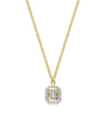 14K geelgoud collier diamant 40 - 42 - 44 cm 0.255ct h si 4032216