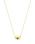 14K geelgoud collier hartje 42 - 45 cm 4032355