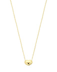 14K geelgoud collier hartje 42 - 45 cm 4032370