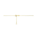 14K geelgoud y-collier parel 42 - 45 cm 4032381