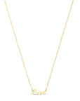 14K geelgoud collier love 45 cm 4032383