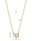 14K geelgoud collier 42 cm 4032418