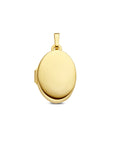 14K geelgoud medaillon ovaal 21 mm 4032953