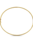 14K Geelgoud Bangle Dop Ronde Buis 2,4 Mm 64 X 55 Mm 4033008