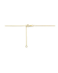 14K geelgoud collier roos 41 - 45 cm 4033023