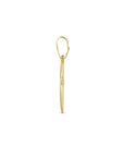 14K geelgoud hanger kruis 13 mm 4033127