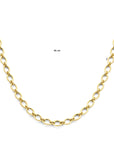 14K geelgoud collier 9 mm 45 cm 4033152