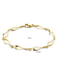 14K Geelgoud Armband 6,5 Mm 19 Cm 4033153