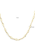 14K geelgoud collier 6,5 mm 45 cm 4033154