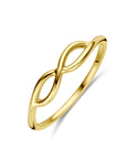 14K geelgoud Ring Infinity 14K Geelgoud - 4033198