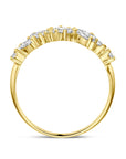 14K geelgoud Ring Zirkonia 14K Geelgoud - 4033210