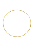 14K geelgoud spang collier 3,4 mm 40 cm - 4033246