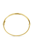 14K geelgoud bangle armband 9 mm 60 mm - 4033247