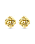 14K geelgoud oorknoppen knoop 11,5 mm - 4033265