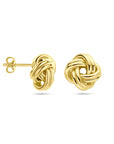 14K geelgoud oorknoppen knoop 11,5 mm - 4033265