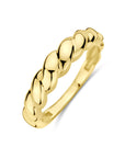 14K geelgoud Ring Gedraaid 14K Geelgoud - 4033287