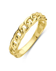 14K geelgoud Ring Schakel 14K Geelgoud - 4033292