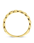 14K geelgoud Ring Schakel 14K Geelgoud - 4033292