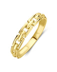 14K geelgoud Ring Schakel 14K Geelgoud - 4033301