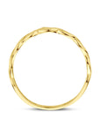 14K geelgoud Ring Gedraaid 14K Geelgoud - 4033306