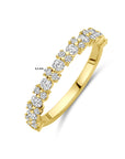 14K geelgoud ring diamant 0.64ct h si - 4033335