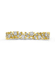 14K geelgoud ring diamant 0.49ct h si - 4033339