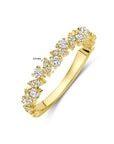 14K geelgoud ring diamant 0.49ct h si - 4033339