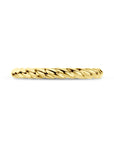 14K geelgoud Ring Gedraaid 14K Geelgoud - 4033363