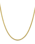 14K Geelgoud Collier Venetiaans 3,5 Mm 45 Cm - 4033403