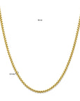 14K Geelgoud Collier Venetiaans 3,5 Mm 45 Cm - 4033403