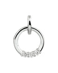 14K witgoud hanger diamant 0.09ct h si 4105589