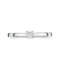 14K Witgouden Ring Diamant 0.15Ct H Si 4105727